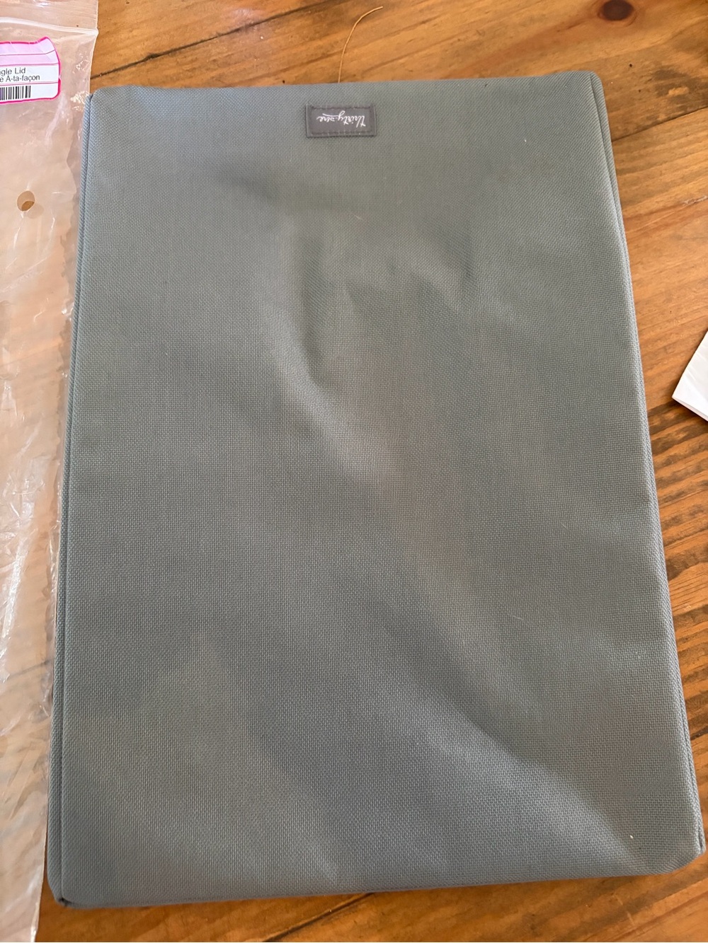 thirty-one Gray Rectangular Lid Pouch